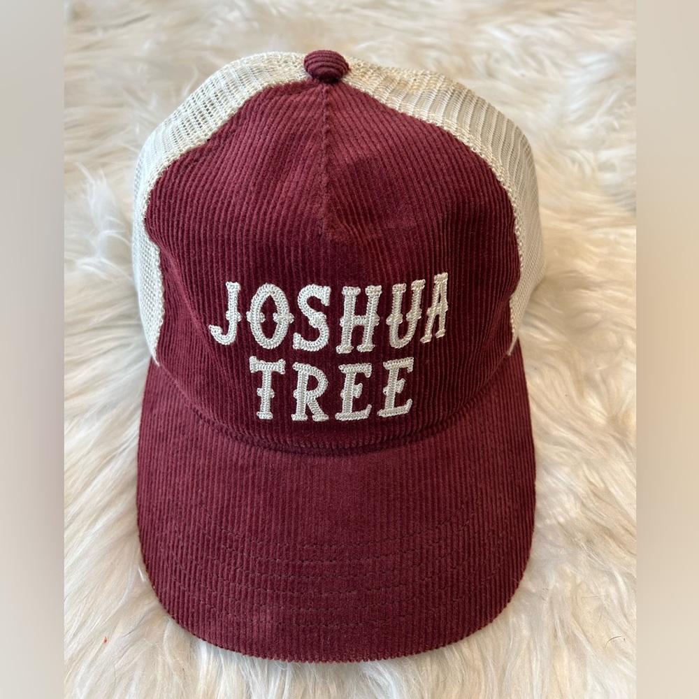 NWOT MAD ENGINE Joshua Tree Corduroy Adjustable Snap Back Trucker Hat